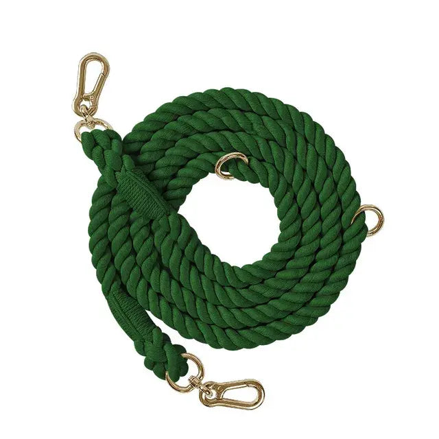 Perro Amsterdam x Premium Handgemaakte Gevlochten Hondenriem