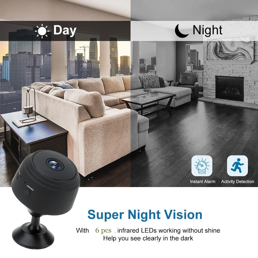 Perro Amsterdam x Mini A9 Wifi Camera SD