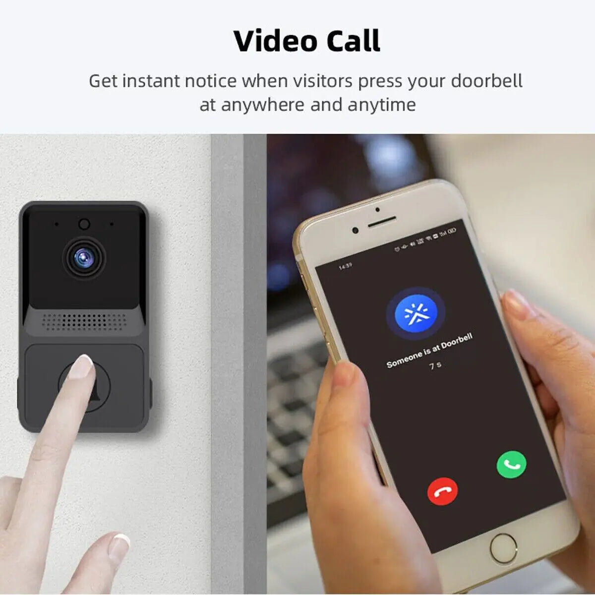 Perro Amsterdam x Smart Wireless WiFi Deurbel
