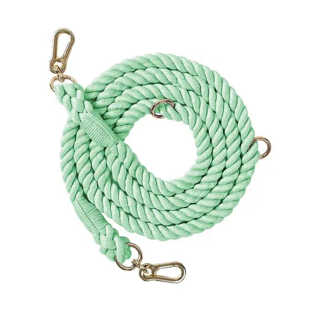 Perro Amsterdam x Premium Handgemaakte Gevlochten Hondenriem
