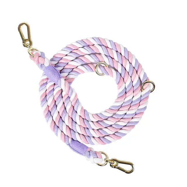 Perro Amsterdam x Premium Handgemaakte Gevlochten Hondenriem