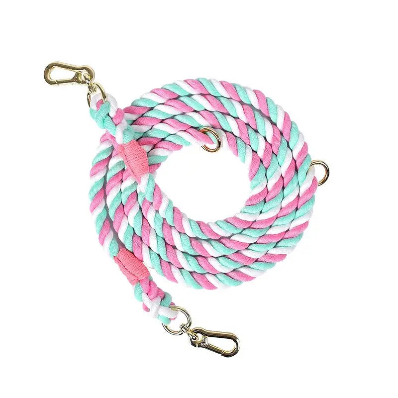 Perro Amsterdam x Premium Handgemaakte Gevlochten Hondenriem