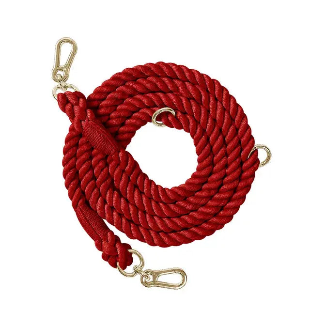 Perro Amsterdam x Premium Handgemaakte Gevlochten Hondenriem