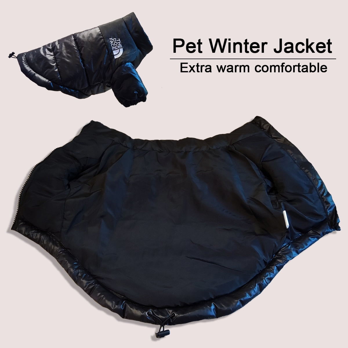 Perro Amsterdam x The Dog Face - Water en Winddichte Stijlvolle Hondenjas